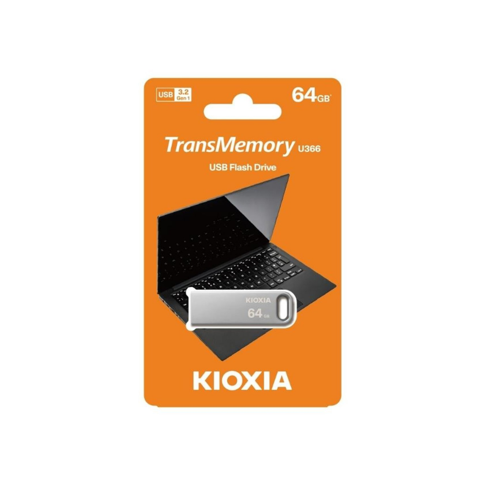 Kioxia TransMemory U366 LU366S064GG4 64GB USB 3.2 Gen 1 Flash Bellek