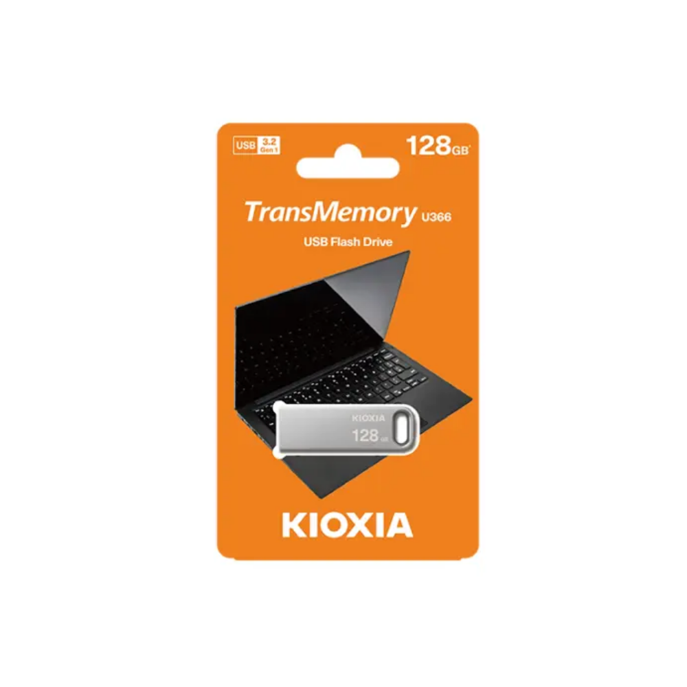 Kioxia TransMemory U366 LU366S128GG4 128GB USB 3.2 Gen 1 Flash Bellek