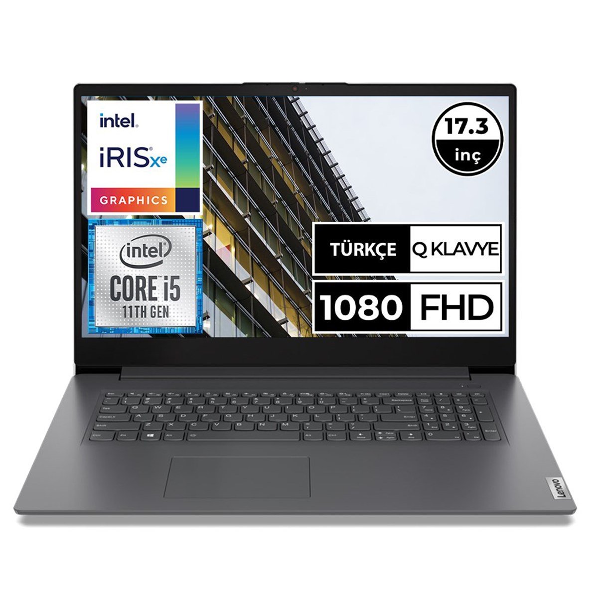 Lenovo V17 82NX00F5TX i5-1135G7 8GB 1TB+256SSD 17.3