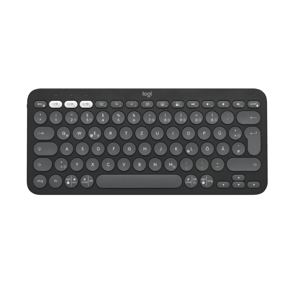 Logitech K380S Pebble Keys 2 Bluetooth Klavye Grafit 920-011859