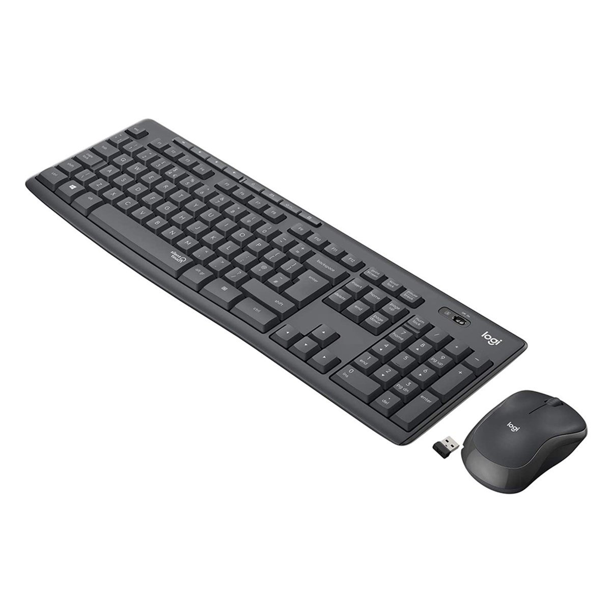 Logitech MK295 Sessiz Kablosuz Klavye Mouse Set
