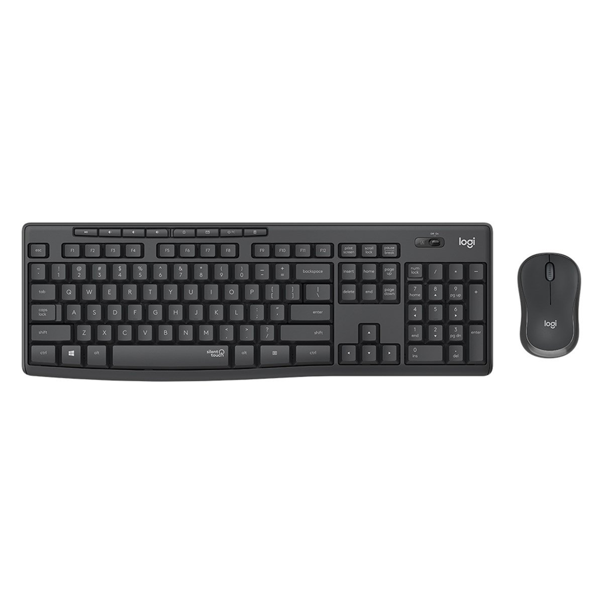 Logitech MK295 Sessiz Kablosuz Klavye Mouse Set