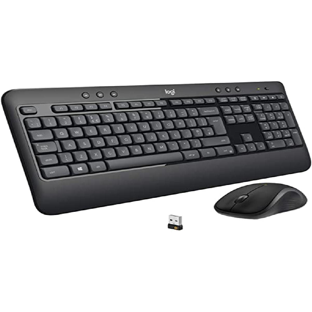 Logitech MK540 ADVANCED Kablosuz Türkçe Klavye Mouse Seti - Siyah