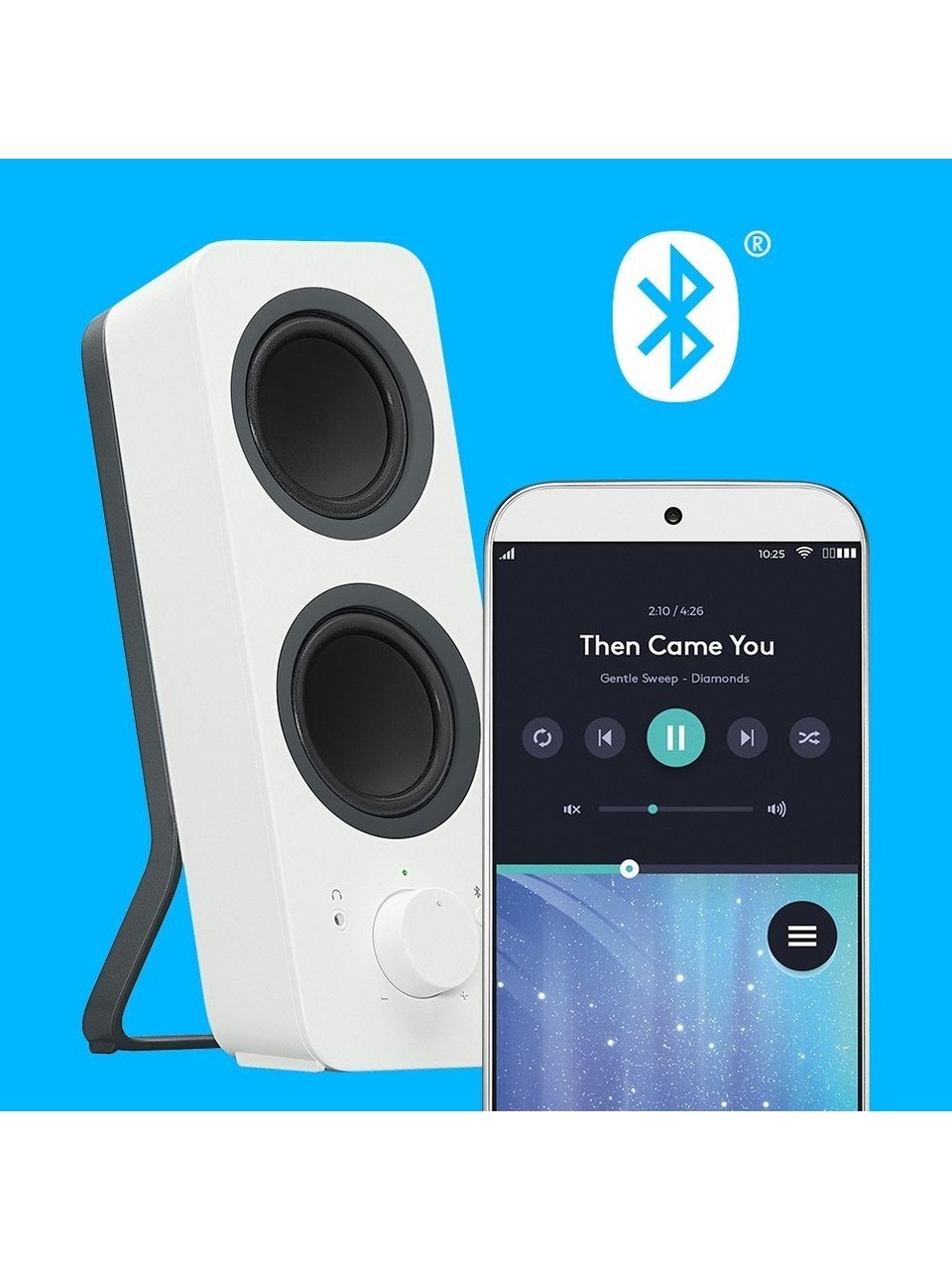 Logitech Z207 Bluetooth Speaker Beyaz 980-001292