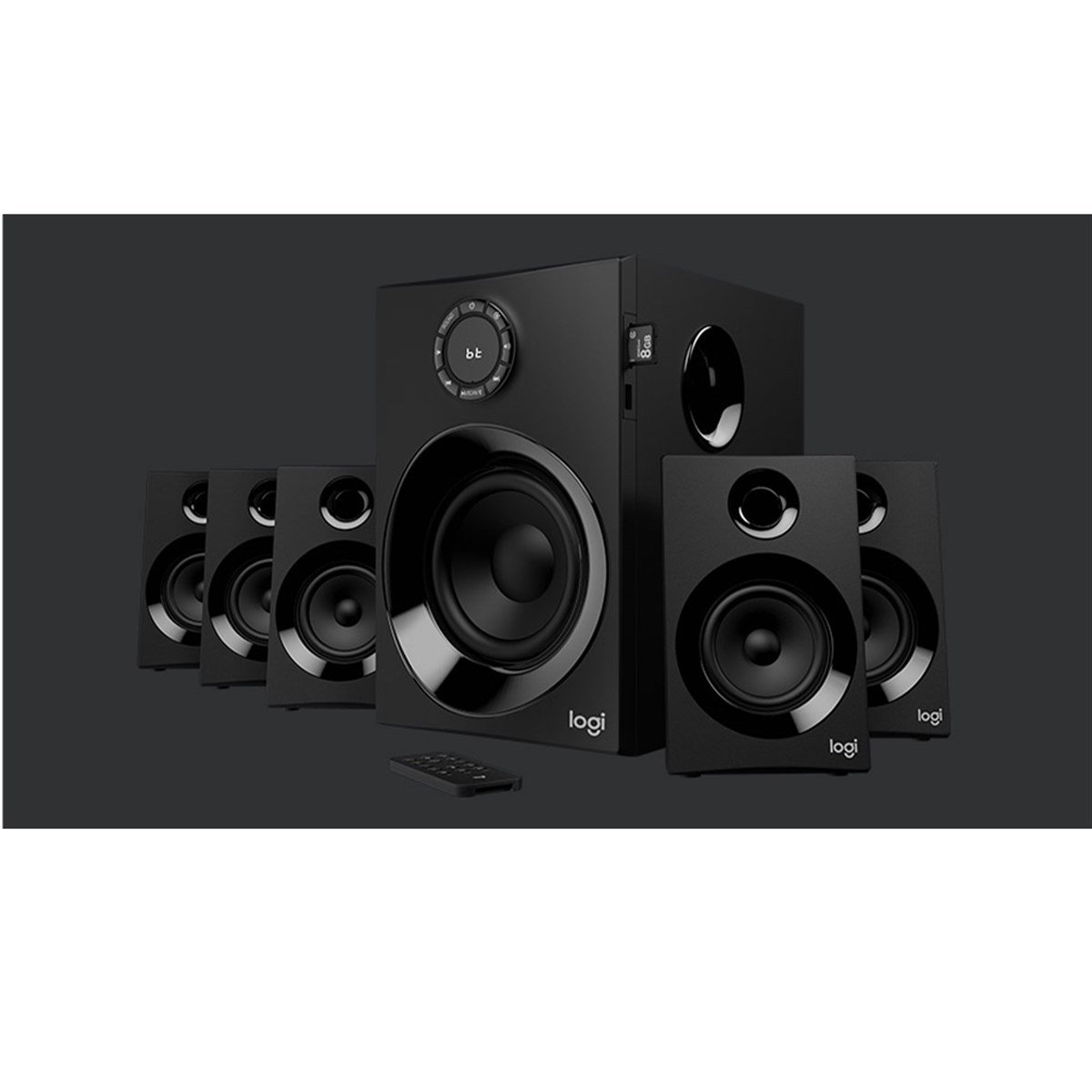 Logitech Z607 160W Bluetooth Wireless 5+1 Surround Sound Speaker 980-001316