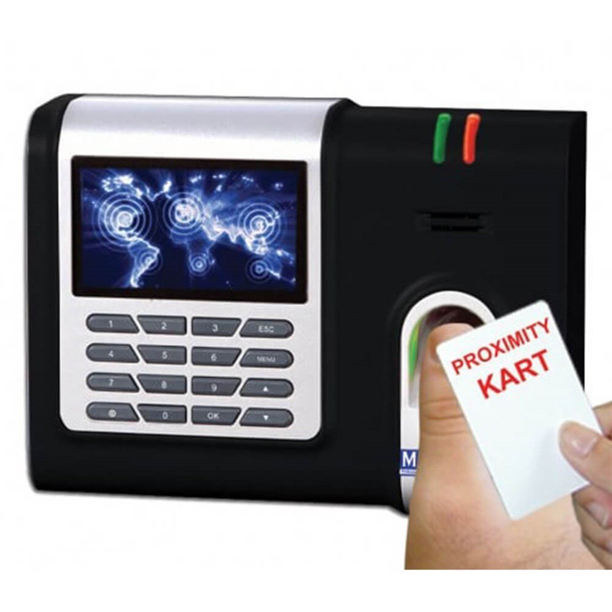 Magic Pass 12 658 ID Parmak İzli ve Proximity Kartlı Personel Takip Okuyucusu