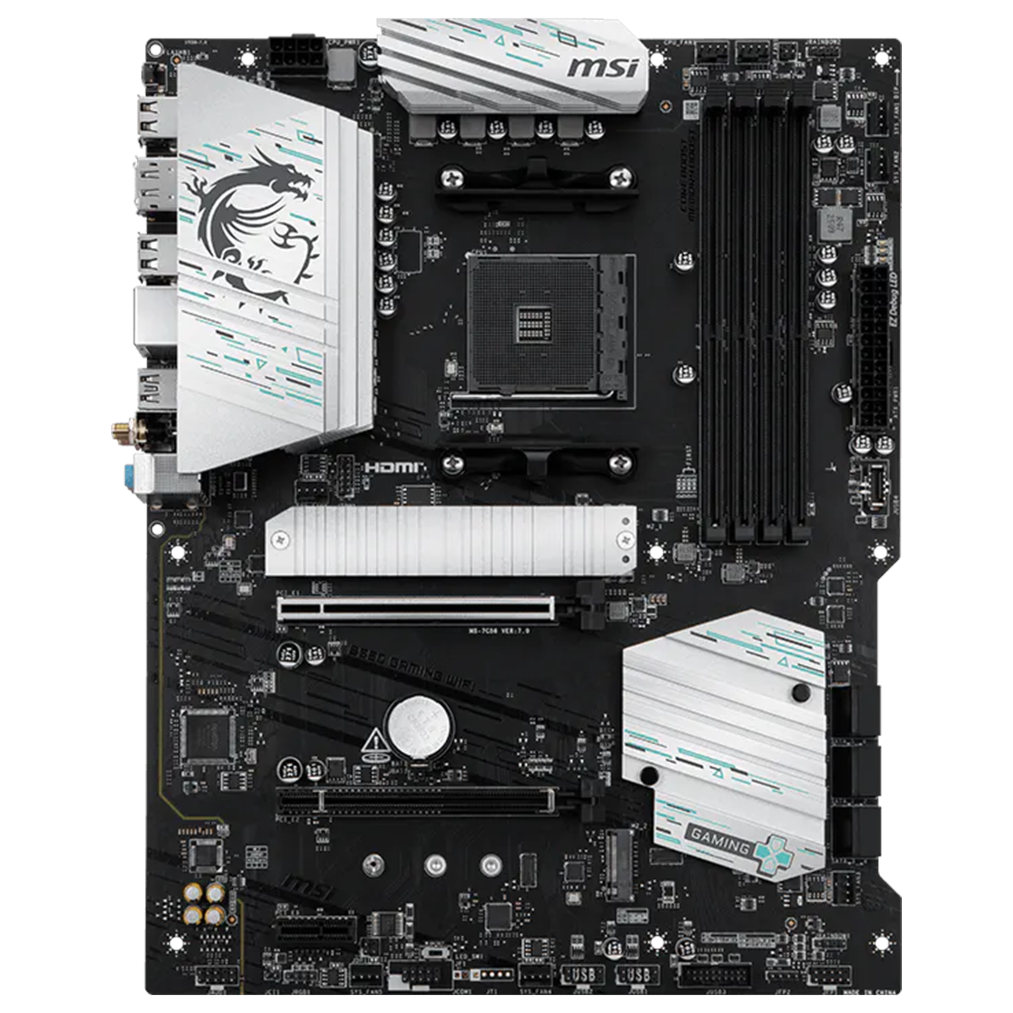 MSI B550 GAMING WIFI AMD B550 Soket AM4 DDR4 4866(OC)Mhz ATX Gaming (Oyuncu) Anakart