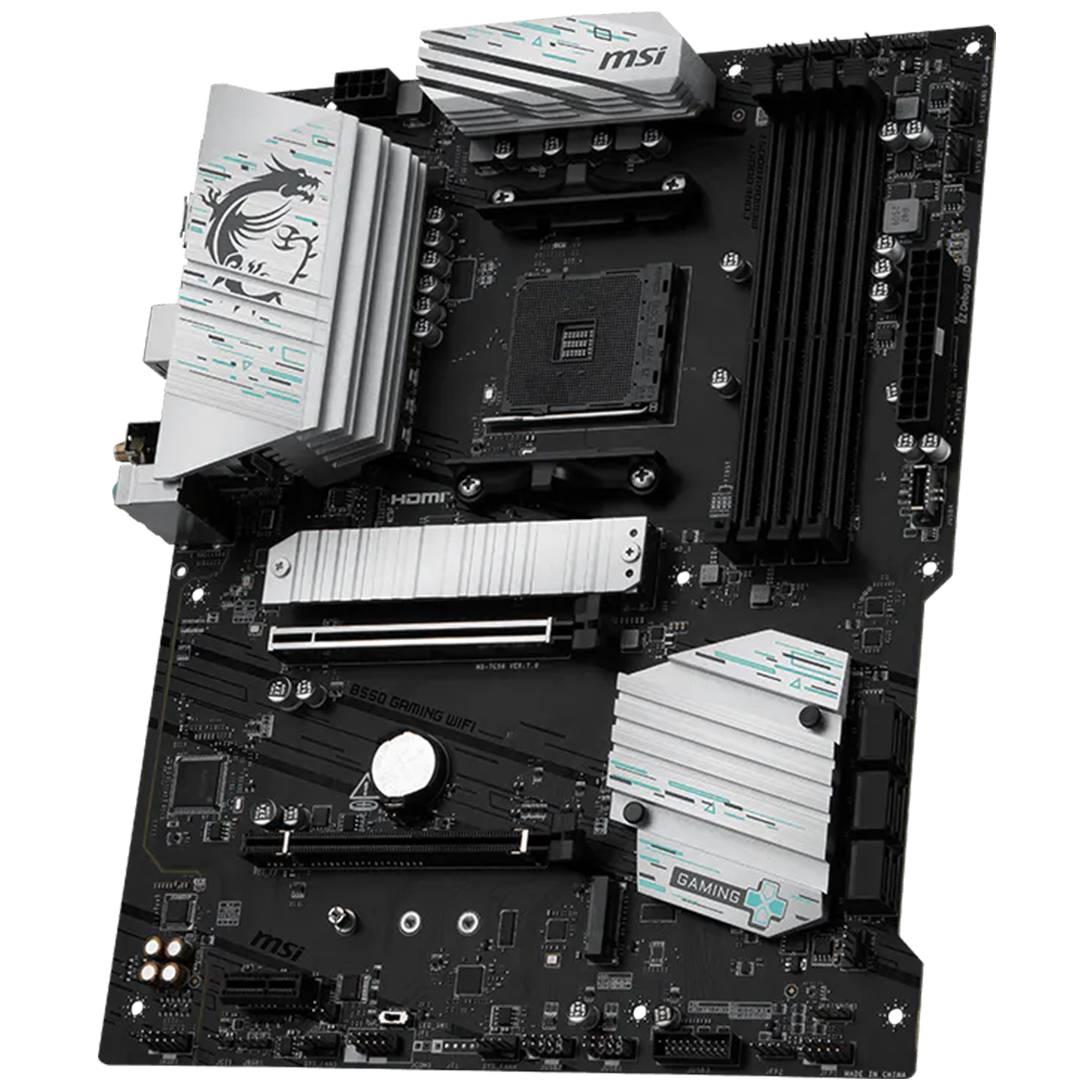 MSI B550 GAMING WIFI AMD B550 Soket AM4 DDR4 4866(OC)Mhz ATX Gaming (Oyuncu) Anakart