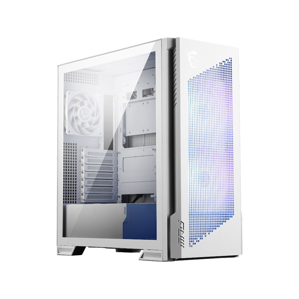 MSI MPG VELOX 300R Airflow PZ White 3x ARGB Fan USB 3.2 Mid Tower Gaming (Oyuncu) Kasa