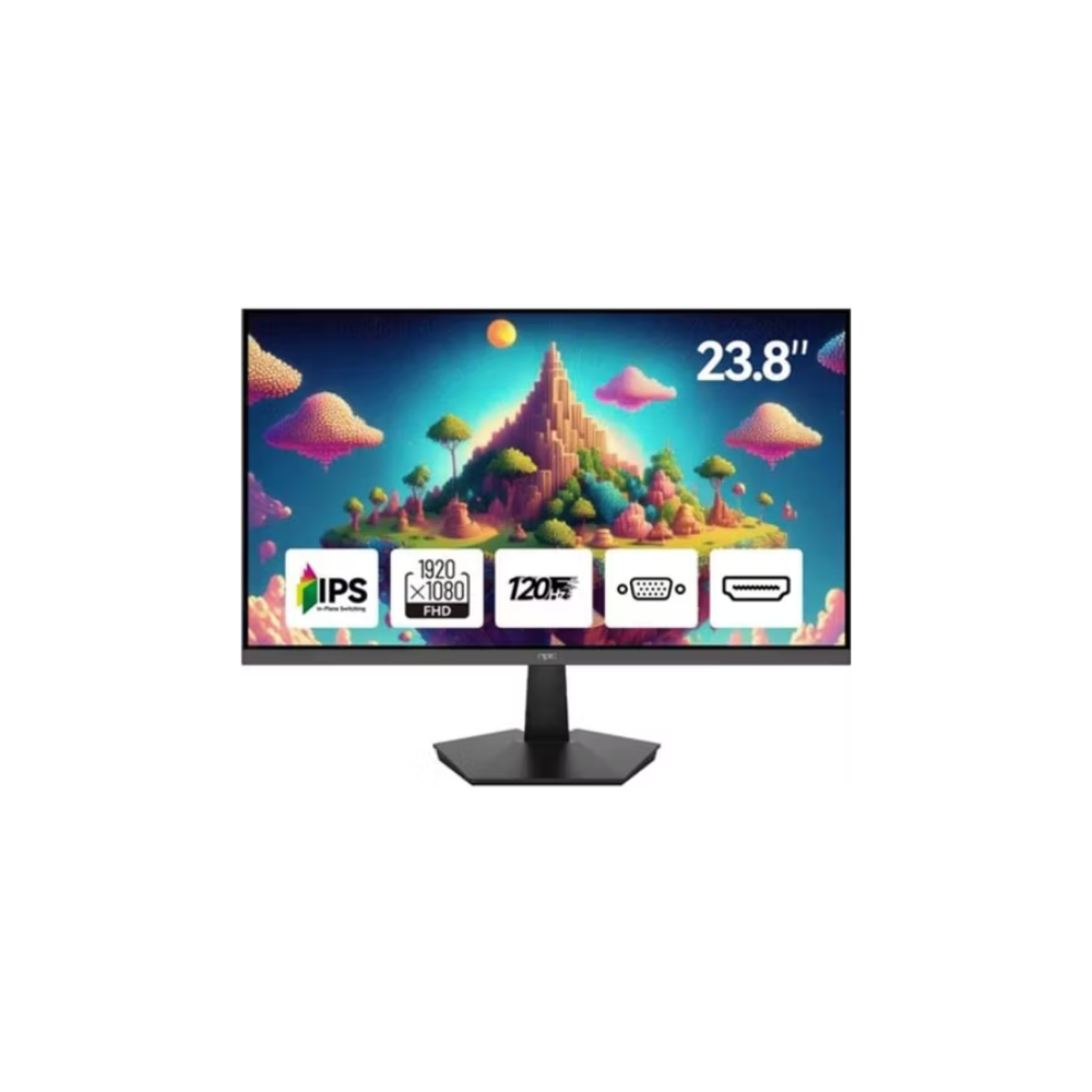 Npc 23.8 inch MF2408-A IPS 120Hz / 5ms 1920x1080 Hdmi Vga Vesa Monitör