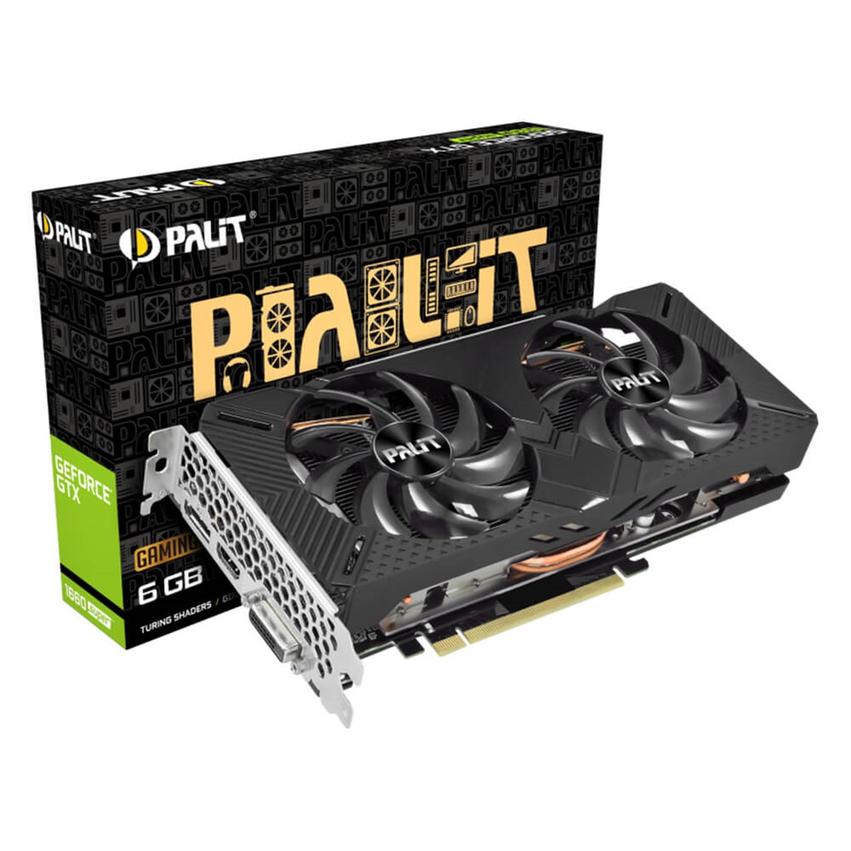 Satın Al: Palit GTX1660 SUPER GP 6GB 192Bit GDDR6 - Palit | En İyi