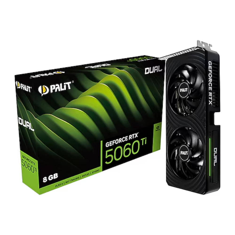 Palit RTX5060Ti Dual 8GB 128Bit GDDR73x DP, HDMI Ekran Kartı