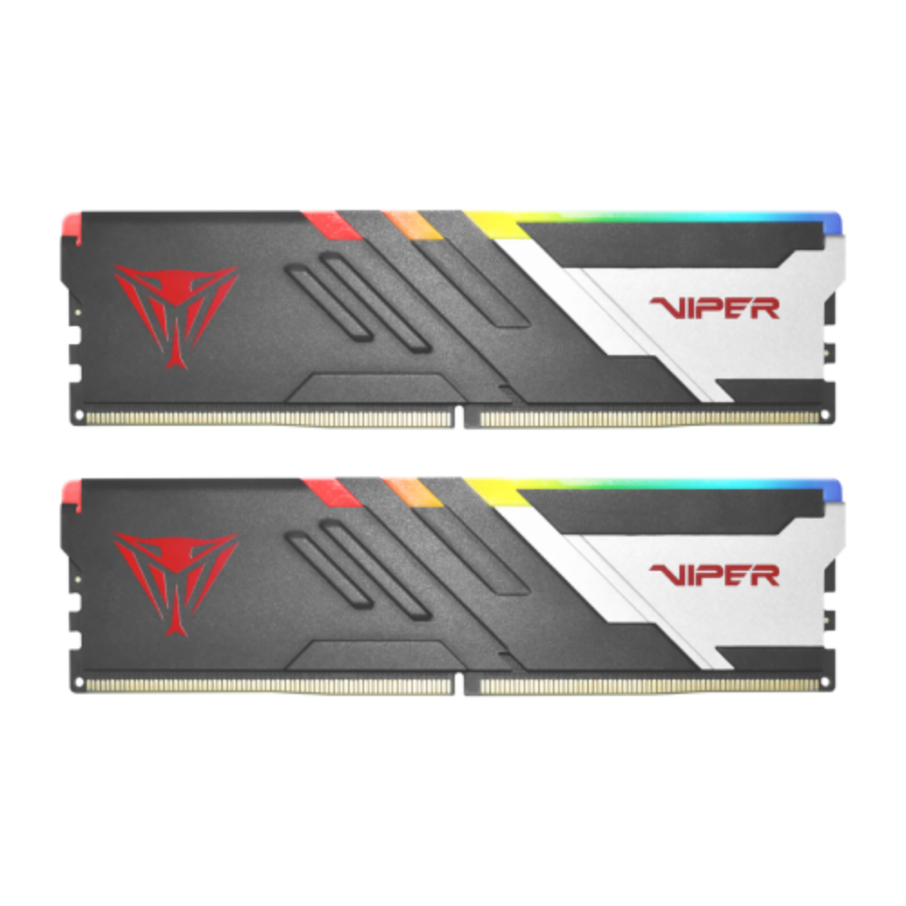 Patriot Viper Venom RGB 32GB (2x16GB) DDR5 6000MHz CL30 Gaming Ram (Bellek)