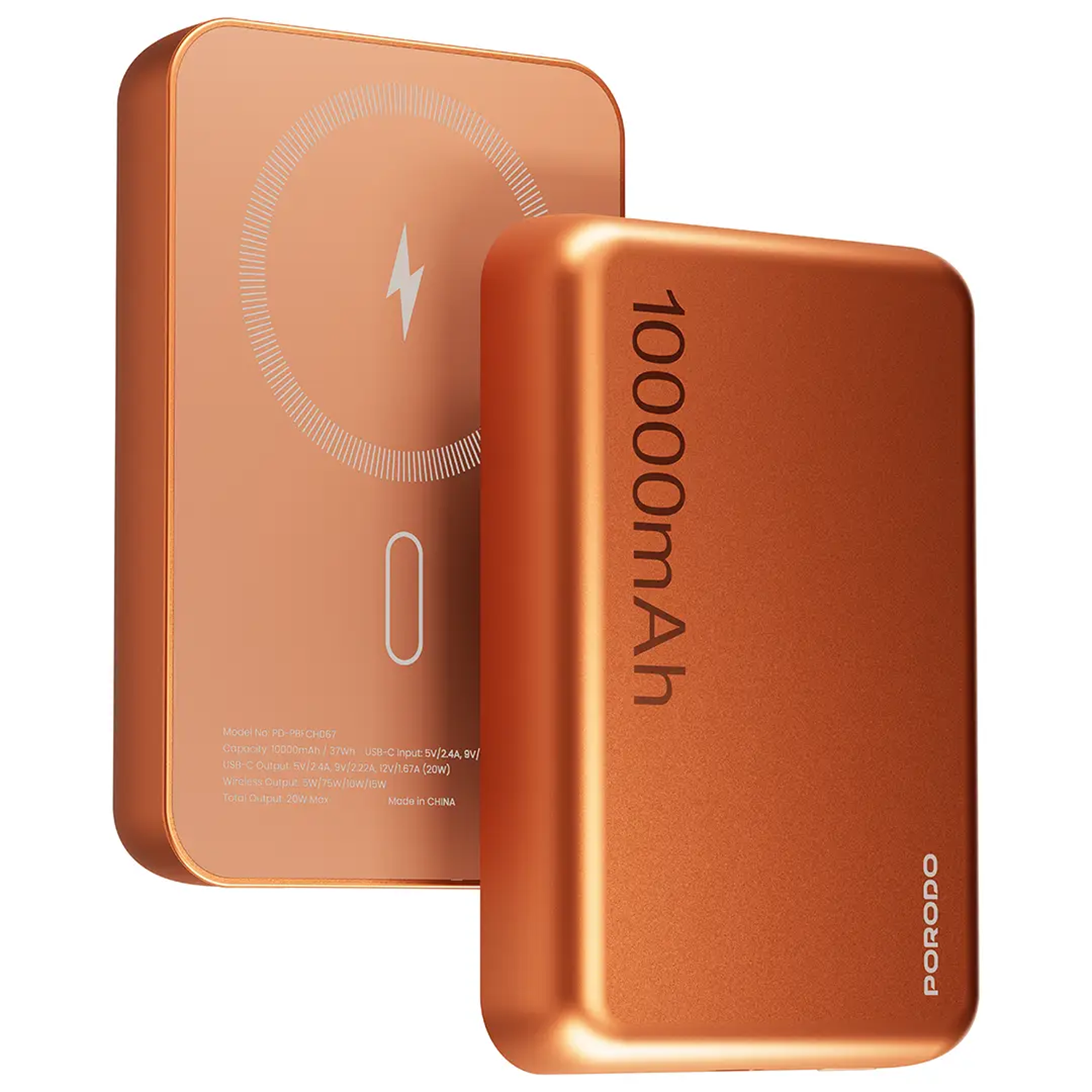 Porodo 10000mAh MagSafe Power Bank PDPBFCH067OG