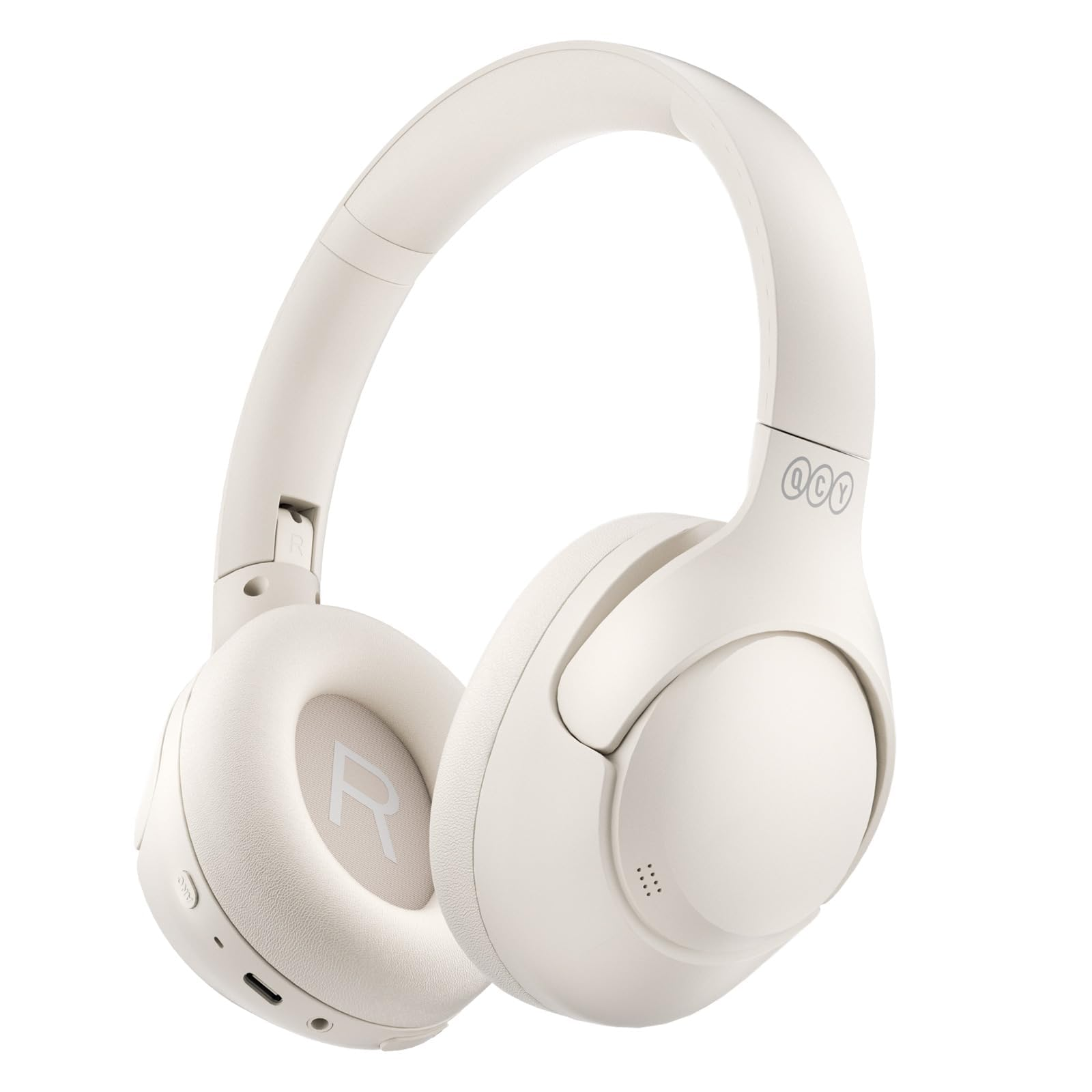 QCY H3 Pro Bluetooth Noise Cancelling Headphones White