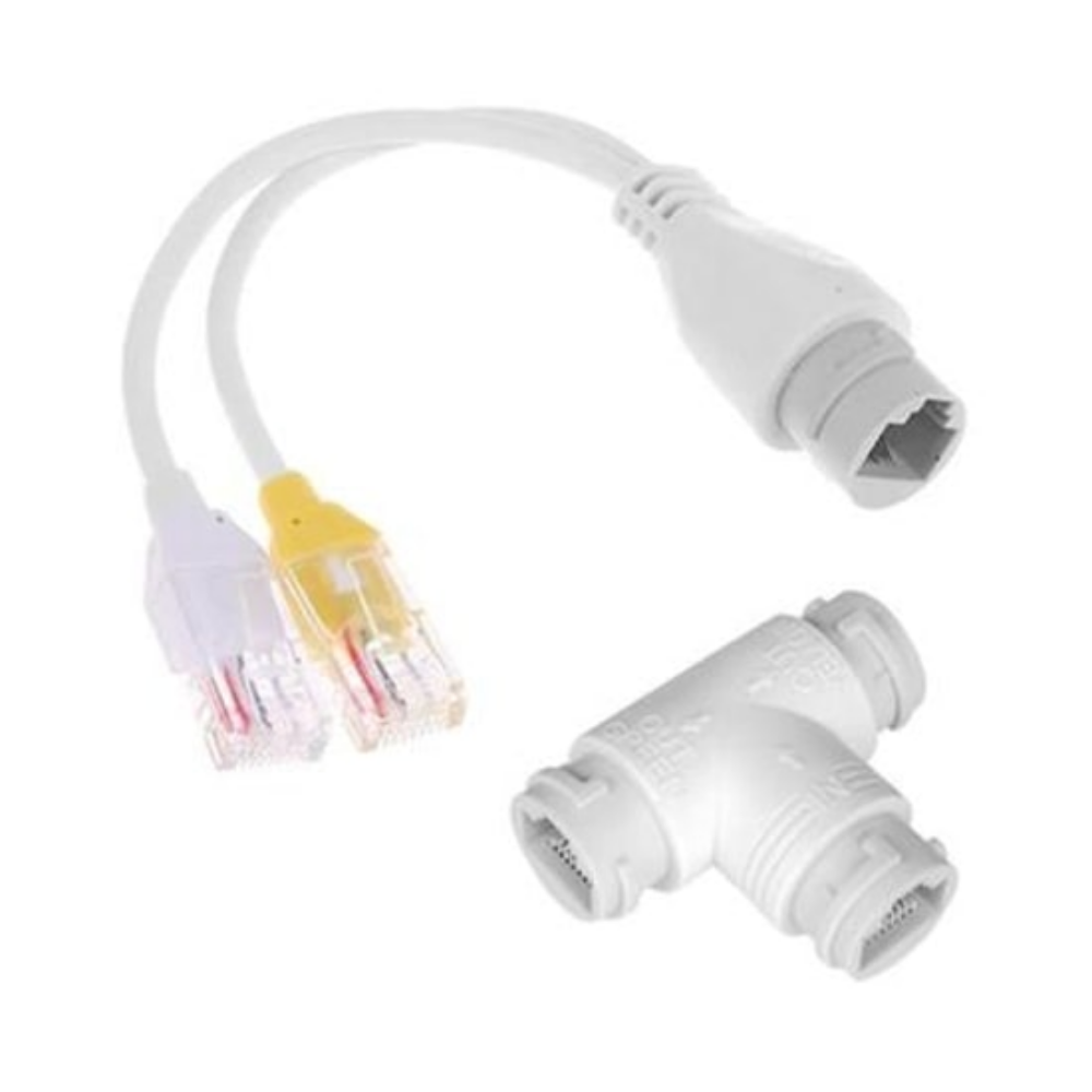 Qport Q-SPLPOE1 Poe Splitter 2 in 1 Ağ Konnektörü 3 Yollu RJ45 Konnektör