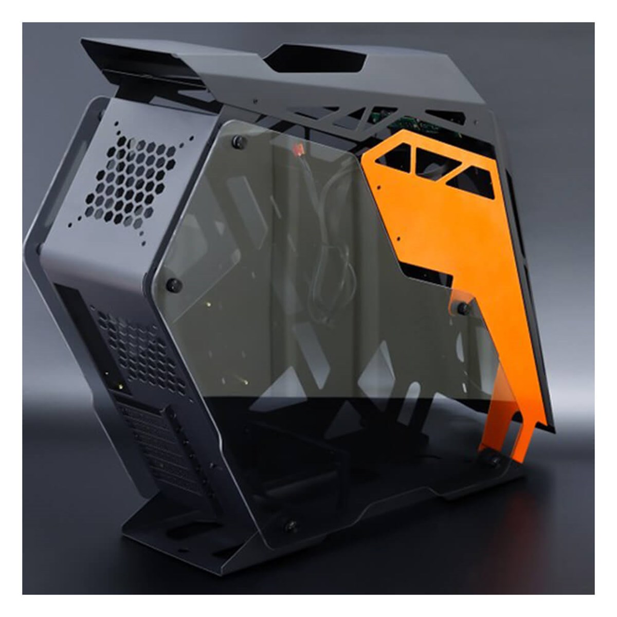 Rush Jrkeen RCA828 Tempered Glass Micro ATX Bilgisayar Kasası