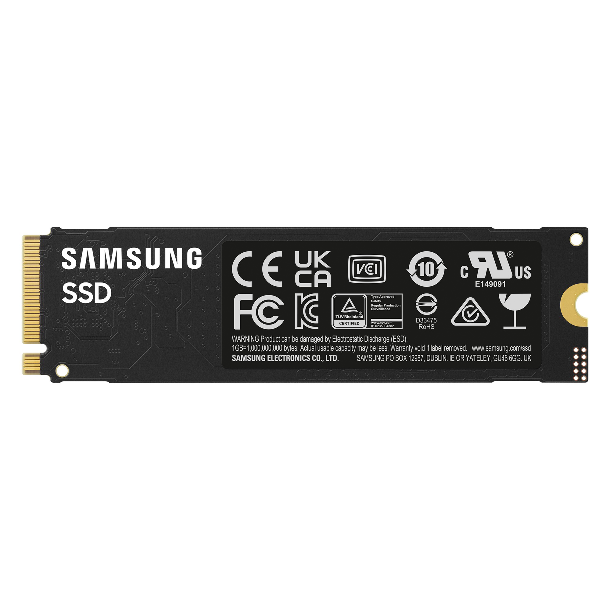 Samsung SSD 990 EVO Plus 1TB PCIe 4.0 M.2 NVMe MZ-V9S1T0BW M2 Harddisk