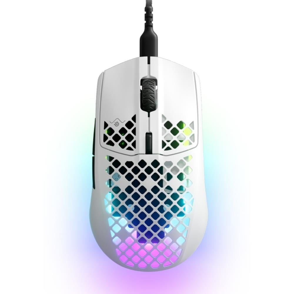 SteelSeries Aerox 3 2022 Edition Snow SSM62603 8500 CPI 6 Tuş RGB Optik Kablolu Gaming (Oyuncu) Mouse