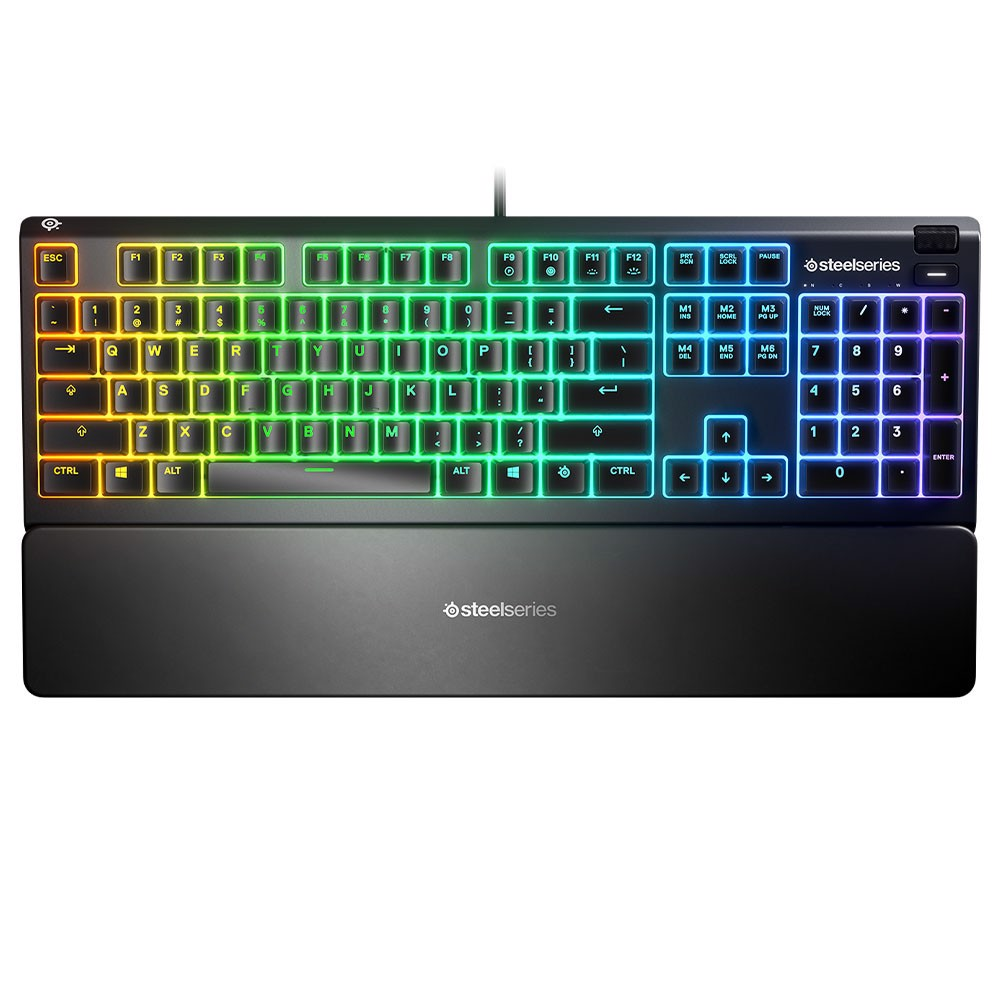 SteelSeries Apex 3 SSK64808 TR Q RGB Membrane Kablolu Gaming (Oyuncu) Klavye