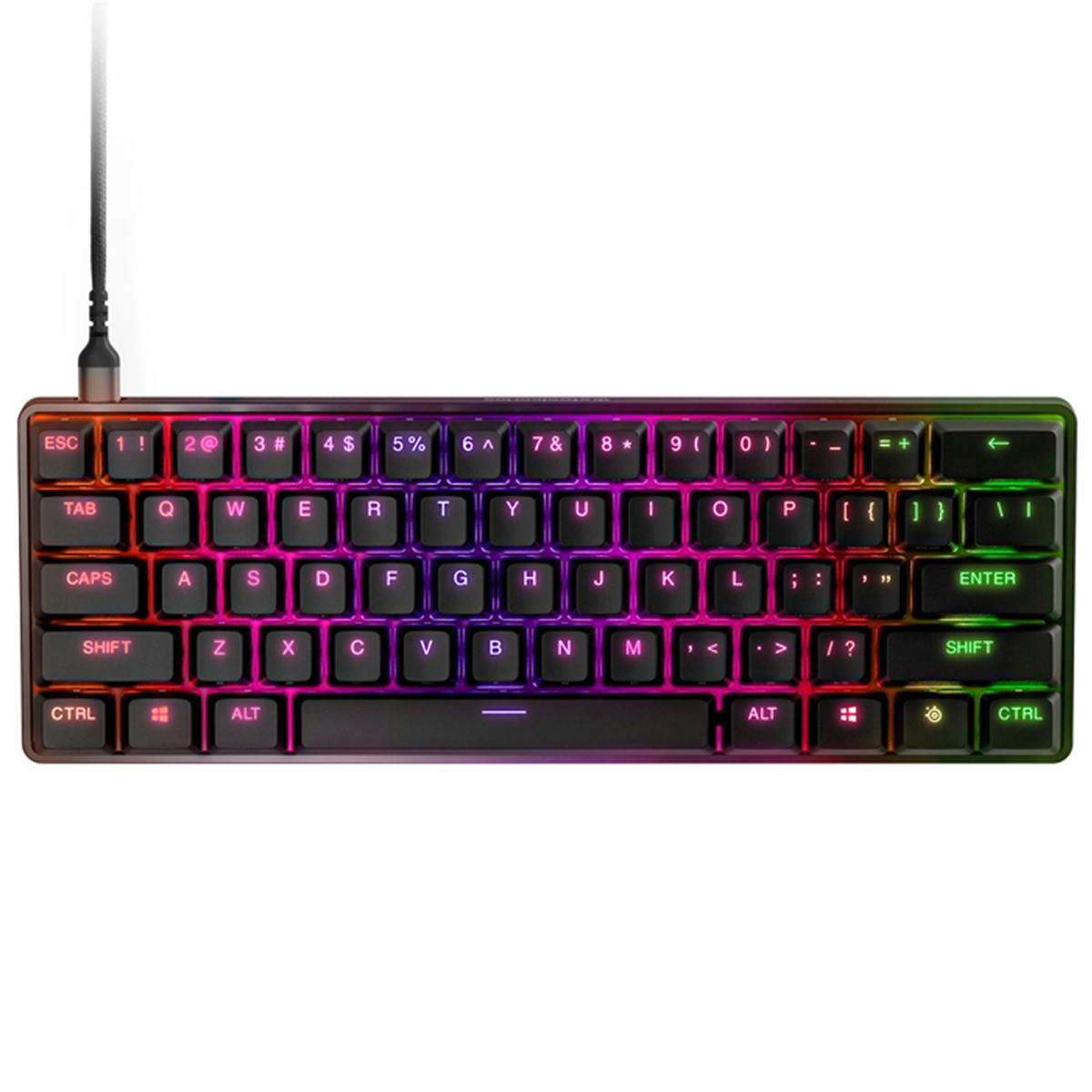 SteelSeries Apex 9 Mini SSK64838 İng Q (UK) OptiPoint Optik Switch RGB Kablolu Gaming (Oyuncu) Klavye
