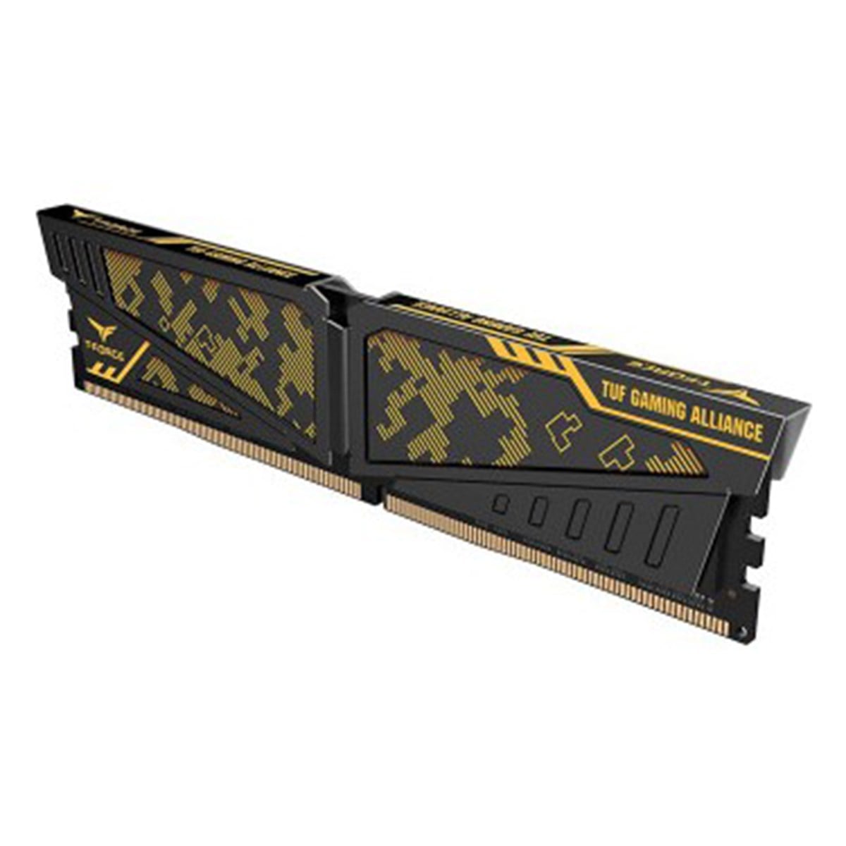 Team T-Force Vulcan TUF Gaming Alliance 8GB (1x8GB) 3200MHz CL16 DDR4 Gaming Ram (TLTYD48G3200HC16F01)