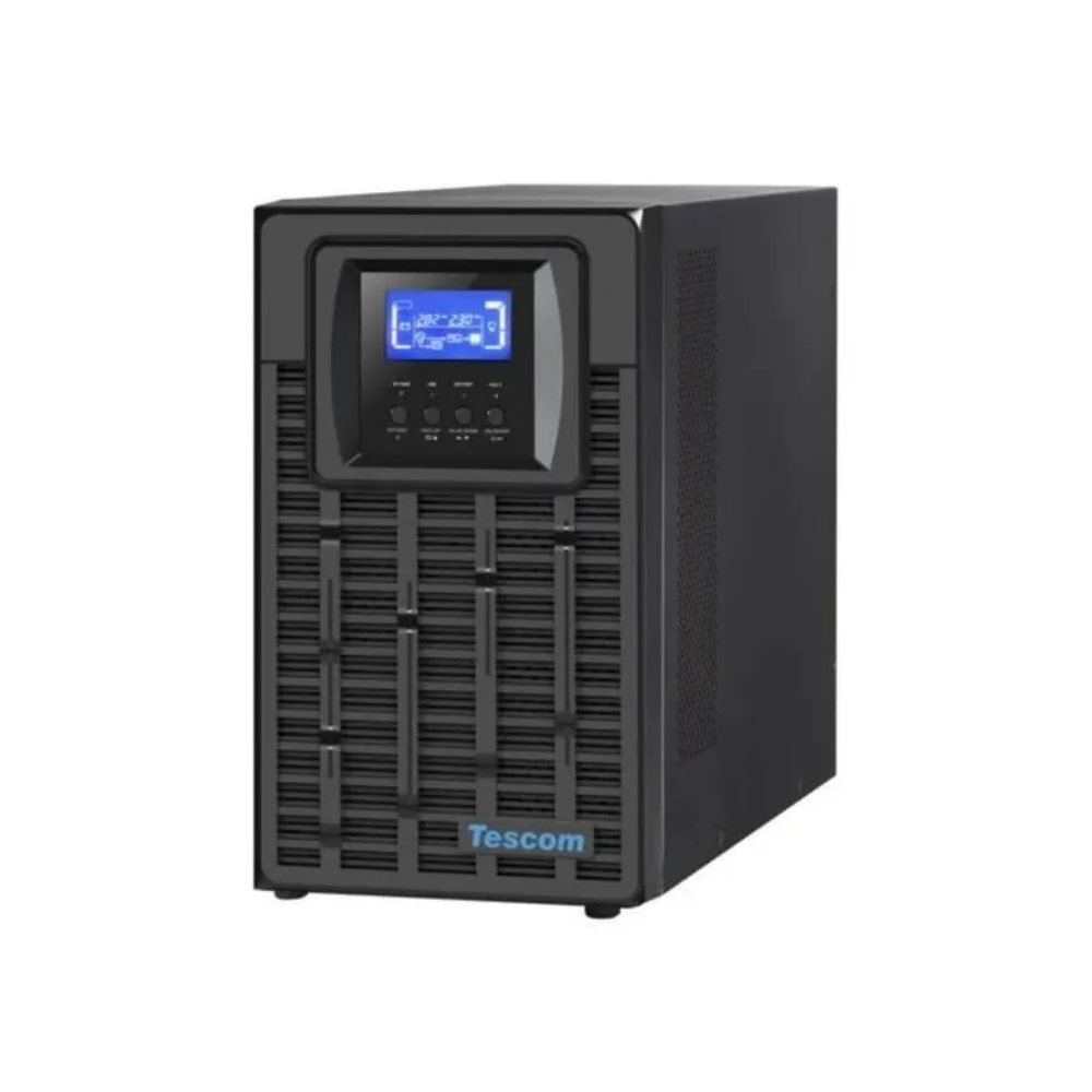 TESCOM TEOS+ 10kVA 1F/1F (16x 7AH) 4-10dk ONLINE Kesintisiz Güç Kaynağı (Ups)