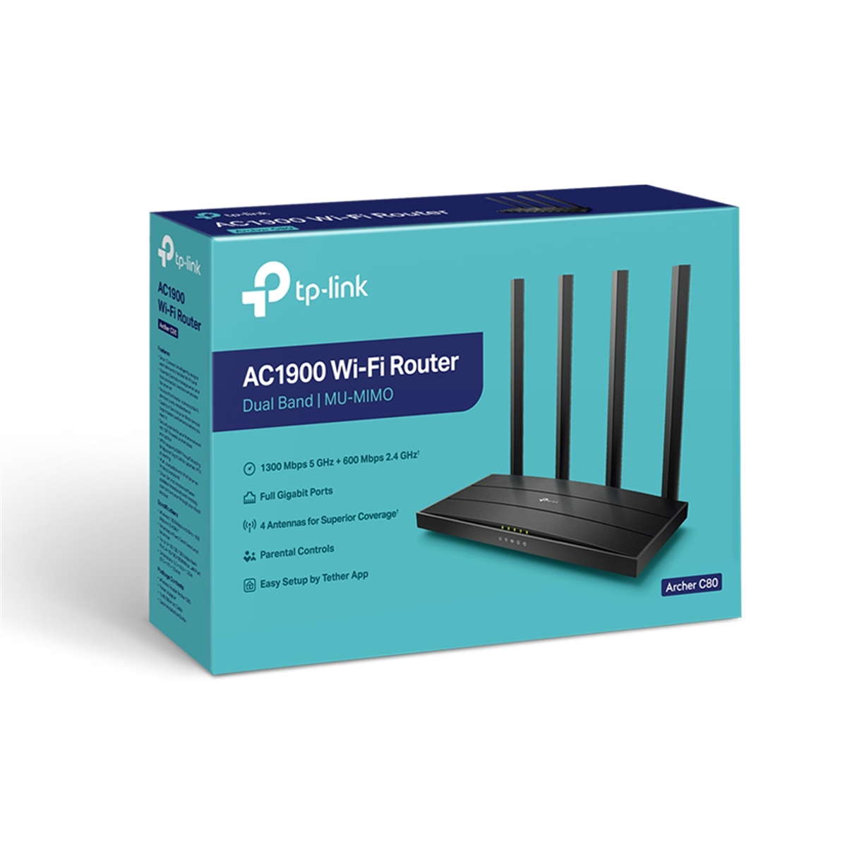 TP-Link Archer C80 AC1900 DualBand Router