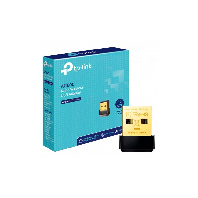 Tp-link Archer T2U Nano AC 600 wi-fi USB Adaptör