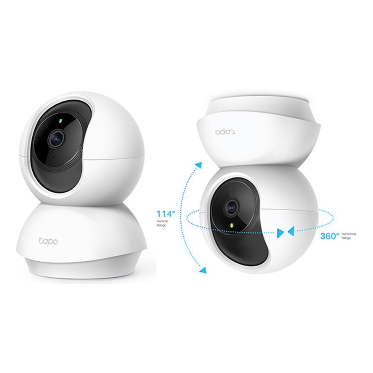 TP-LINK Tapo C200 FHD 1080p Gece Görüşlü 128GB Micro SD Destekli Wi-Fi Güvenlik Kamerası