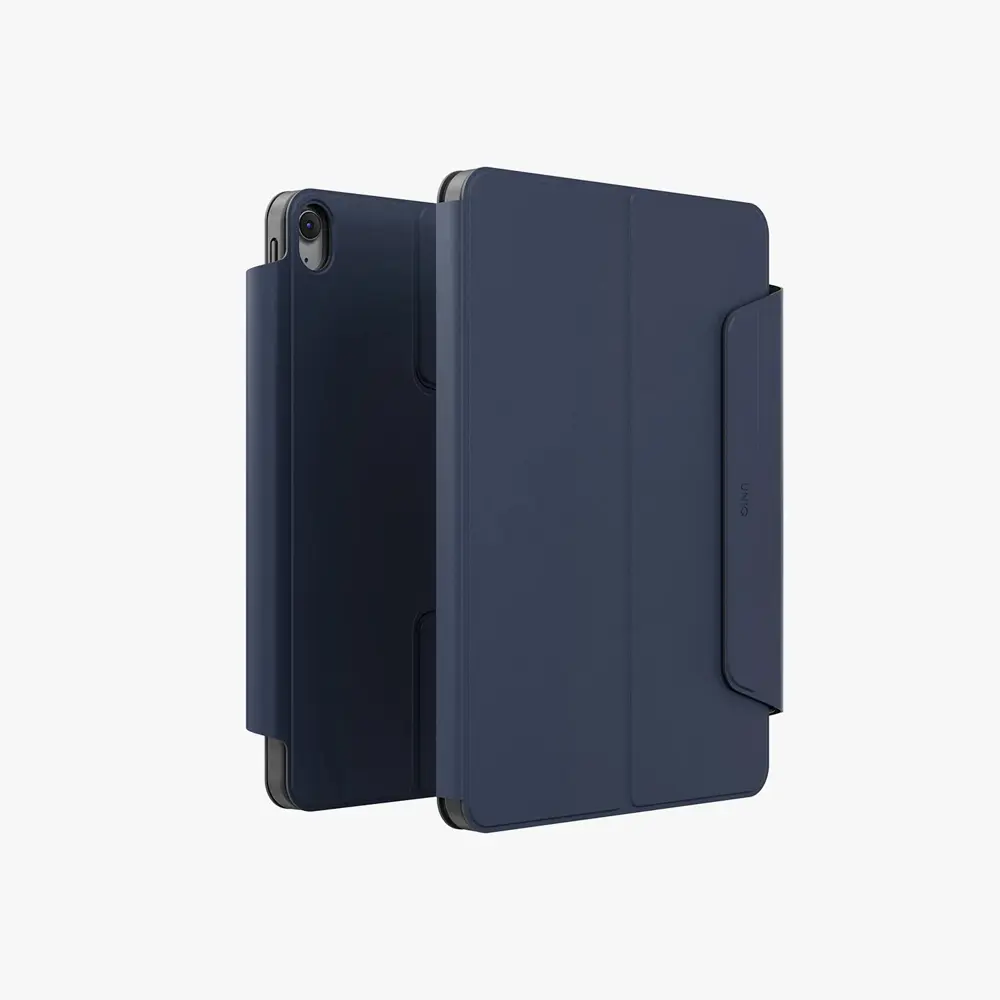 UNIQ iPad 11 inch (M2-M3-M4) Rovus SnapMount Manyetik Kılıf Navy Blue UNIQ-PDA11(M3)-ROVSNNBU