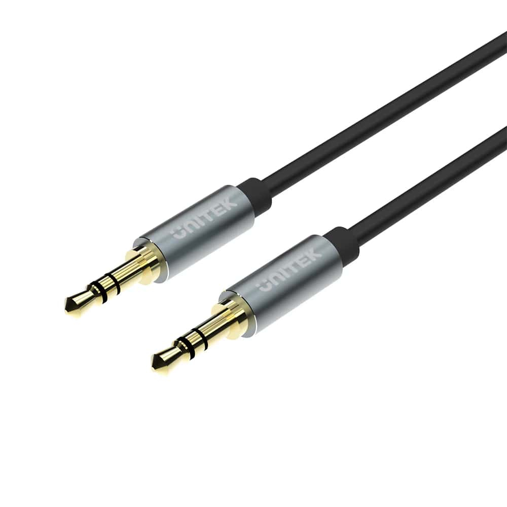 Unitek 3.5mm AUX Ses Kablosu (M) to (M) 1Mt (Y-C926ABK)