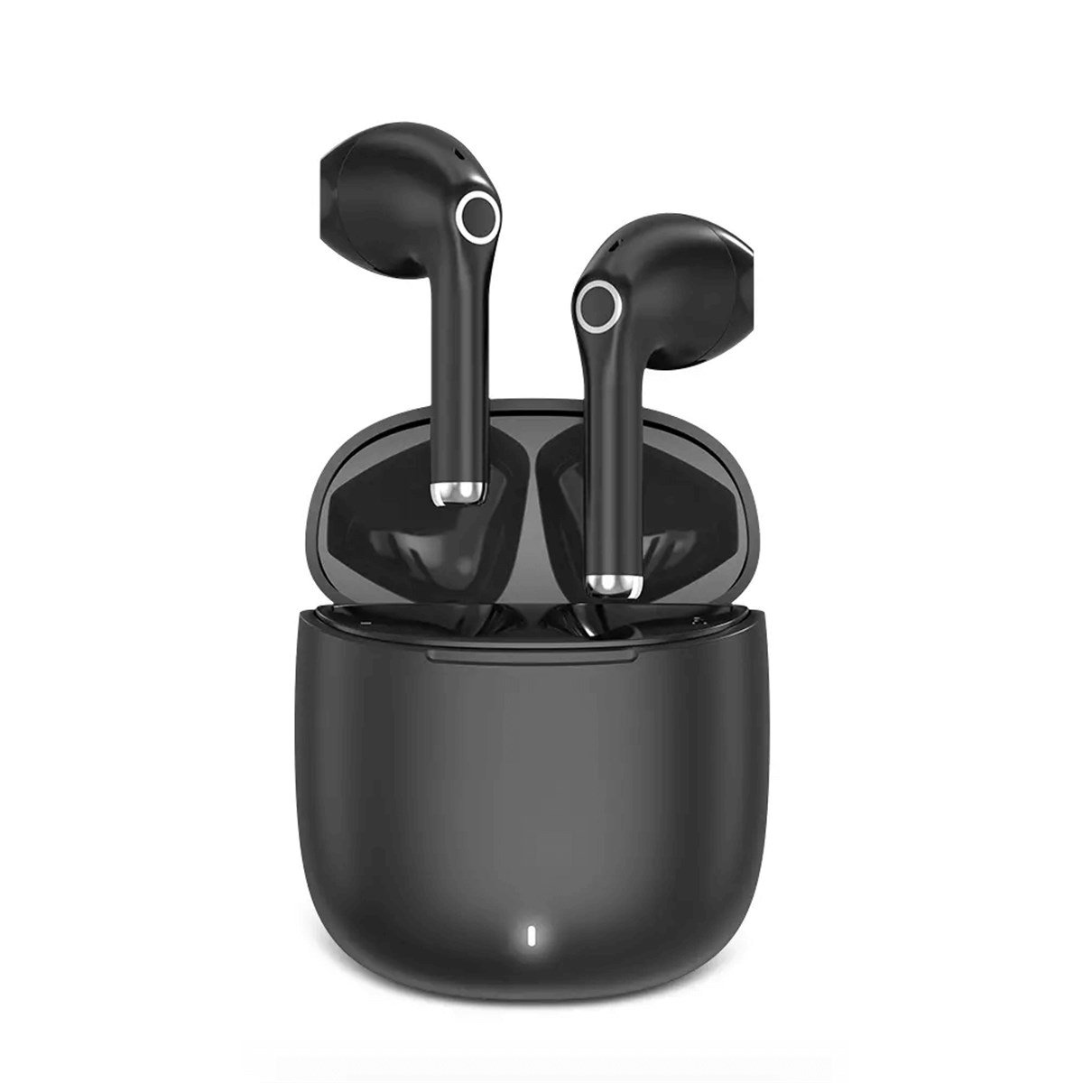 Wiwu Airbuds TWS06 TWS Şarj Kutusu ile Dokunmatik Kablosuz Bluetooth Kulaklık, Siri ve Çağrı Desteği (Siyah)