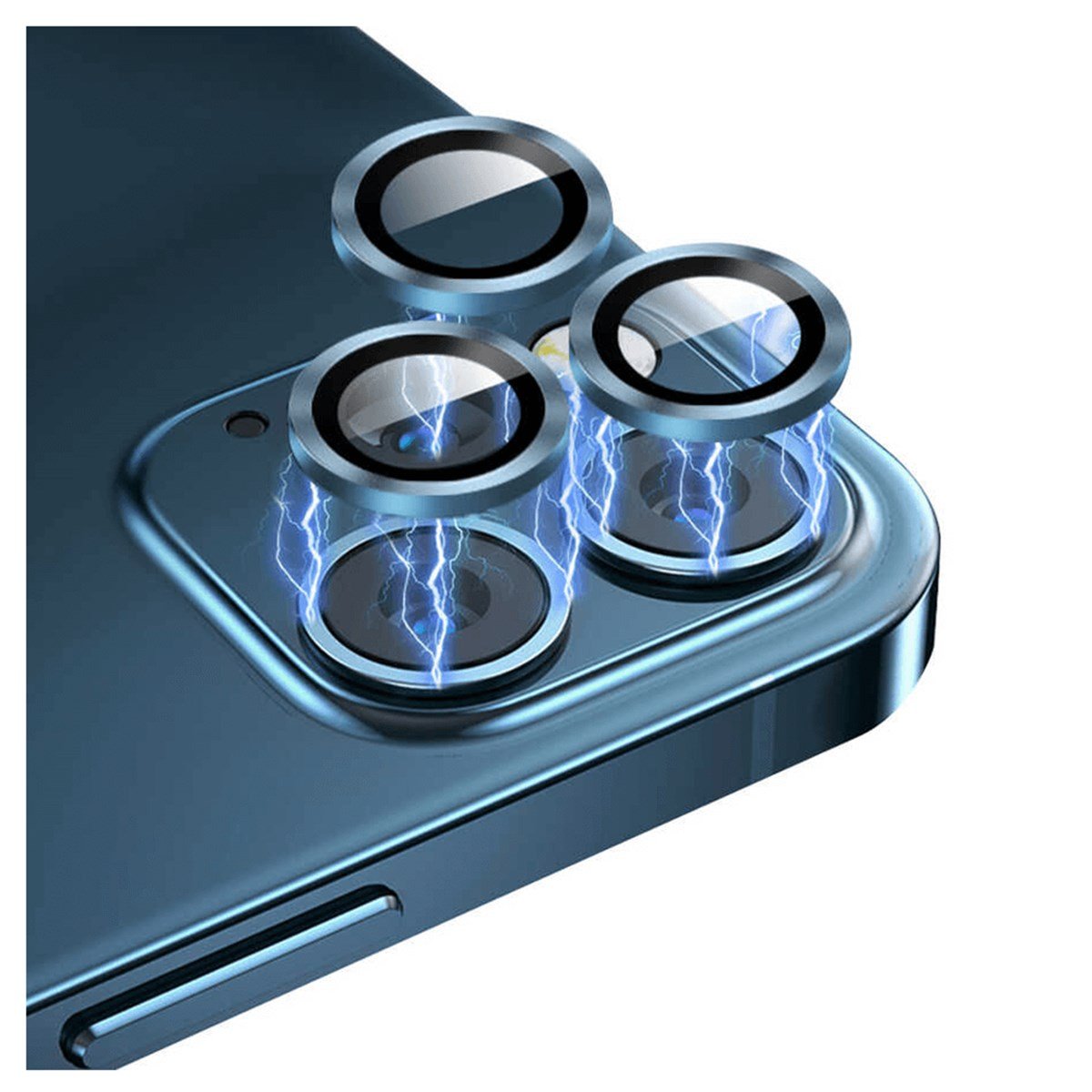 Wiwu Apple iPhone 13 Pro Max Go Des Eagle Kamera Lens Koruyucu