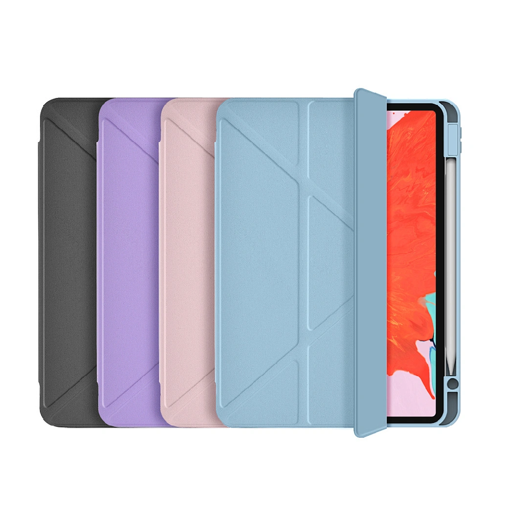 WiWU Kılıf İpad 7-8-9 Protective Case Smart Cover Compatible with iPad 10.2&10.5 inch Siyah Pembe Mavi