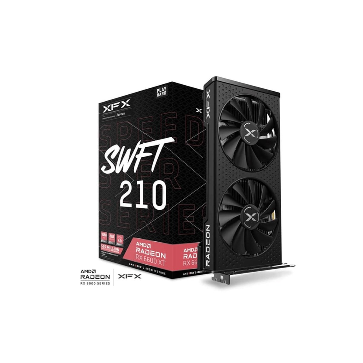 Satın Al: XFX Speedster SWFT 210 AMD Radeon™ RX 6600 XT C ore 8GB