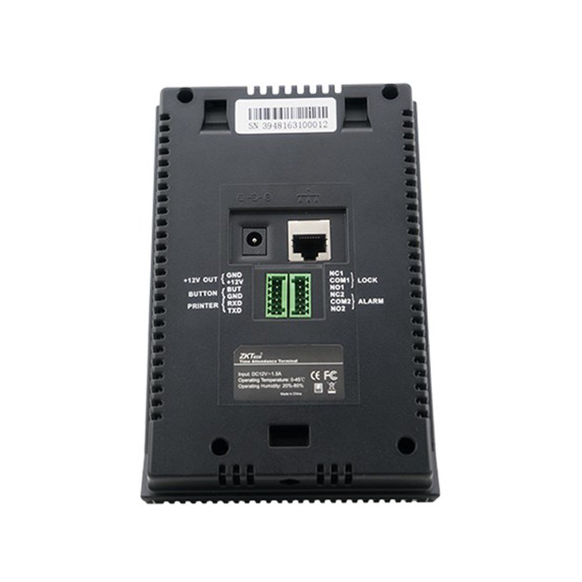 Zkteco Tfr-Face200 Kf160-ID Yüz Tanıma/Şifre/Kart Okuyucu Puantaj Destekli Pdks Cihazı (Biotime 8.0)