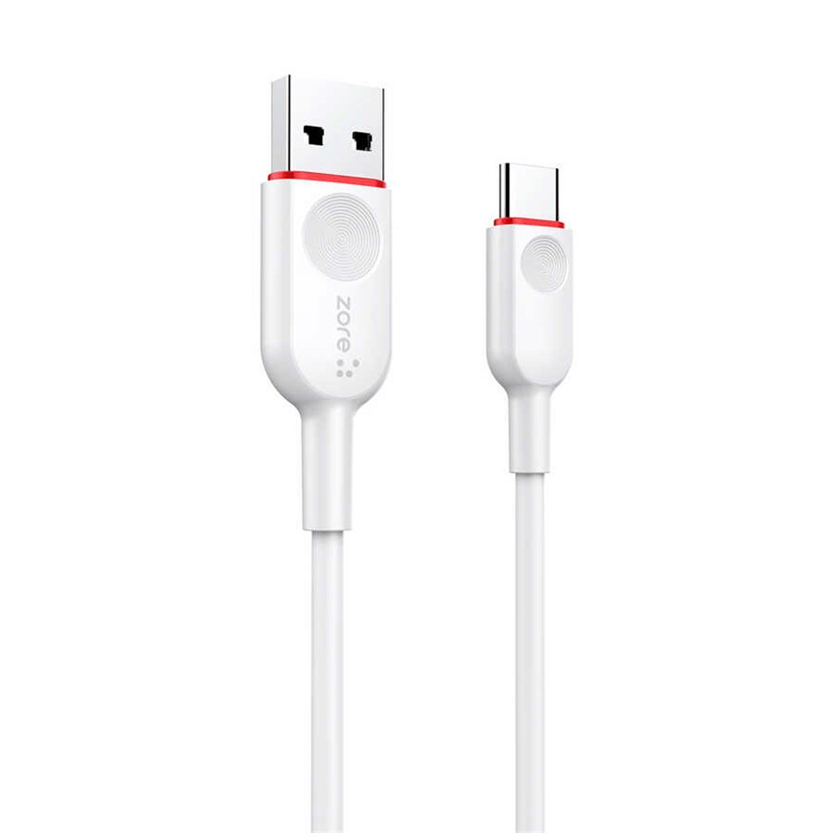 Zore ZCL-03 Type C USB Beyaz Şarj ve Data Kablosu