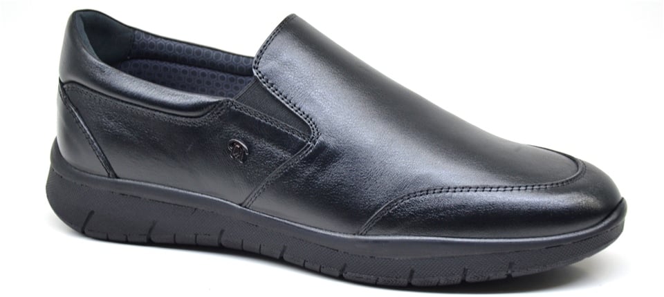 King Paolo R9219 SHOEFLEX  KOMFORT AYAKKABI-SİYAH
