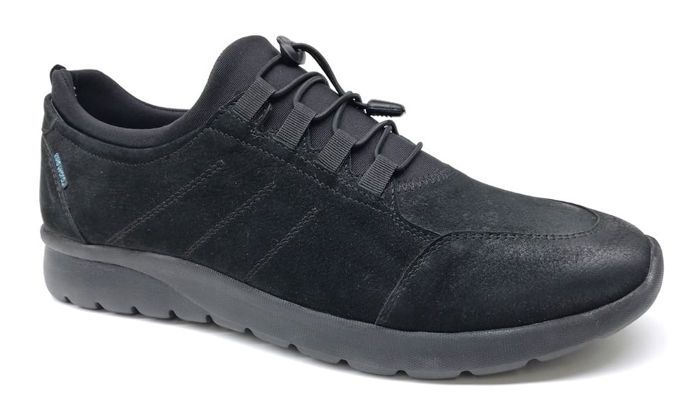 King Paolo S9312 SHOEFLEX KOMFORT AYAKKABI-SİYAH NUBUK