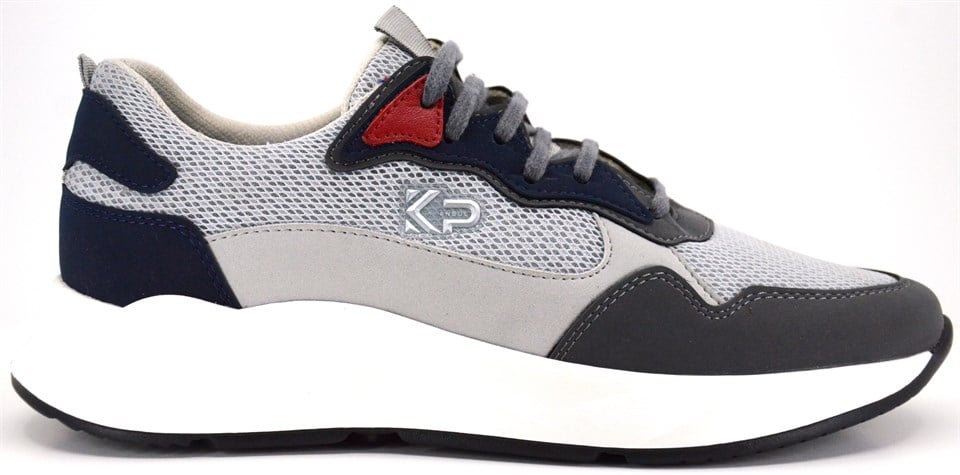 King PaoloKing Paolo B1039 ACTIVE SPOR - GRİ - ERKEK AYAKKABI,Tekstil Spor Ayakkabı