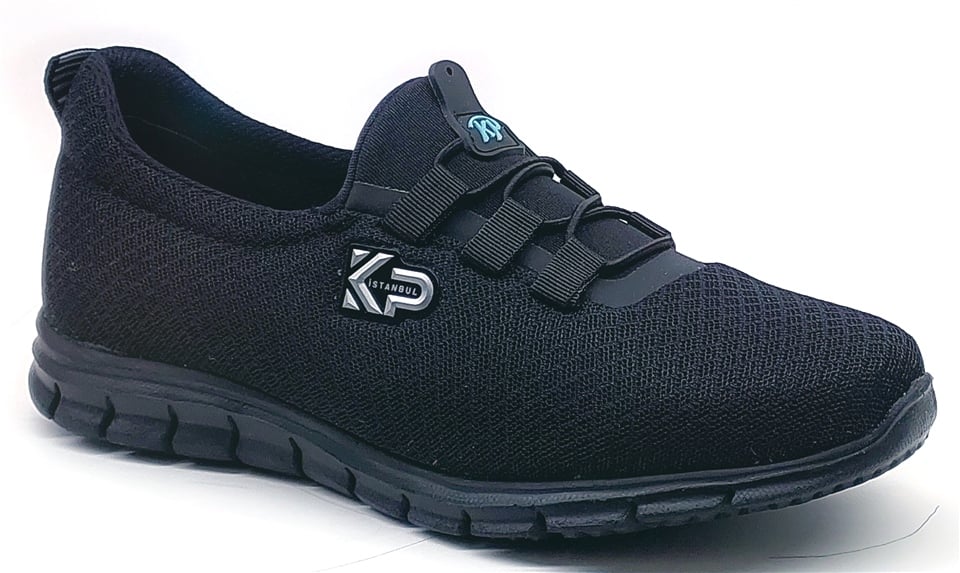 King PaoloKing Paolo B5033 KRAKERS CASUAL - SİYAH - BAYAN AYAKKABI,Tekstil Spor Ayakkabı