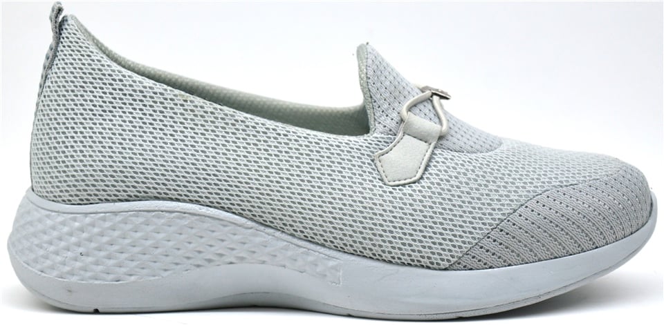 King PaoloKing Paolo B5034 KRAKERS FİYONK - GRİ - BAYAN AYAKKABI,Tekstil Spor Ayakkabı