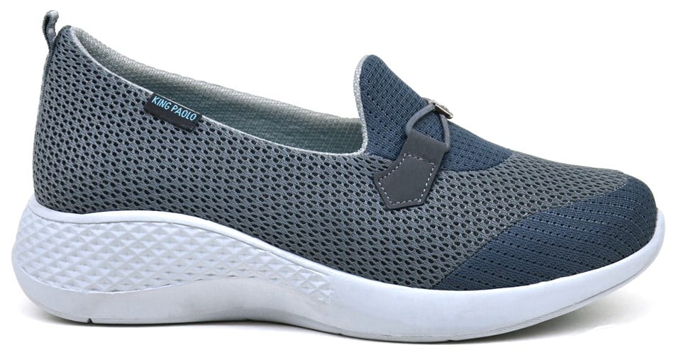 King PaoloKing Paolo B5034 KRAKERS FİYONK - FÜME - BAYAN AYAKKABI,Tekstil Spor Ayakkabı