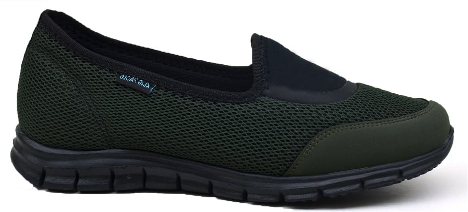 King PaoloKing Paolo B5044 KRAKERS - HAKİ - BAYAN AYAKKABI,Tekstil Spor Ayakkabı
