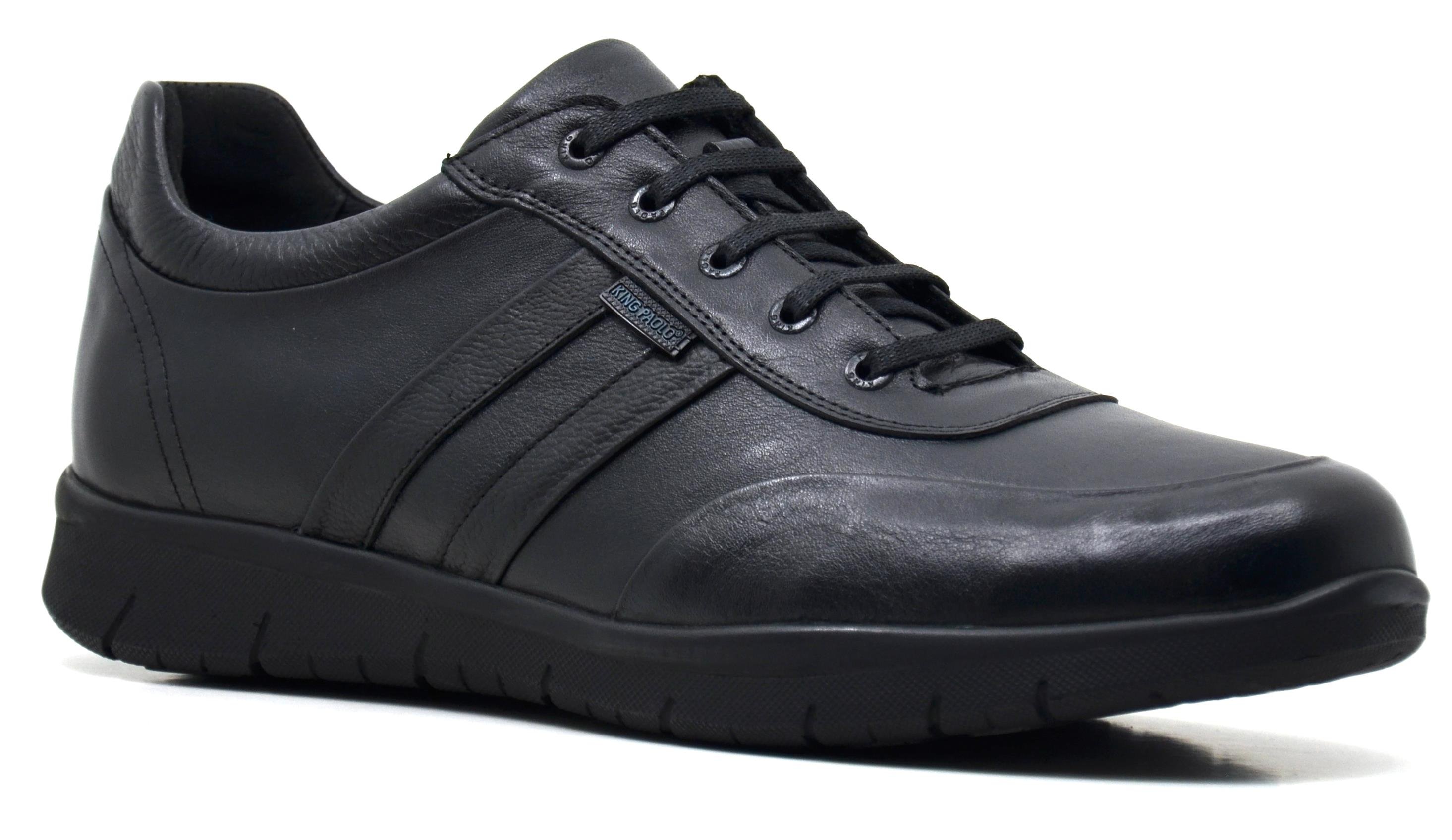 King PaoloKing Paolo B8221 BATTAL  COMFORT - NBK SİYAH - ERKEK AYAKKABI