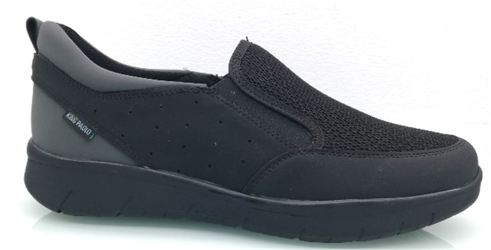 King PaoloKing Paolo B9226 BATTAL KRAKERS - SİYAH - ERKEK AYAKKABI, Tekstil Spor Ayakkabı