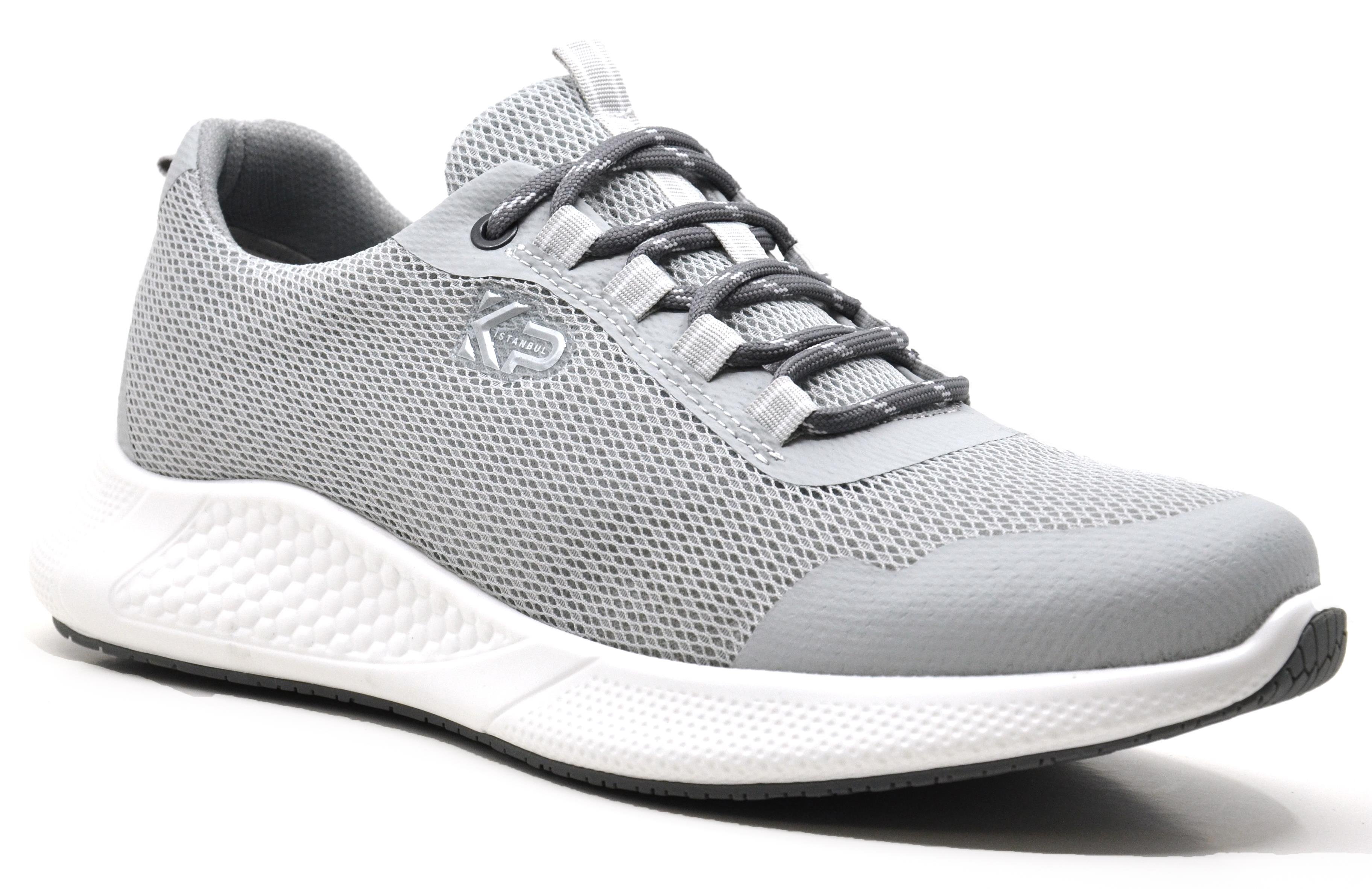 King PaoloKing Paolo D1112 WALKING  - AÇIK GRİ - ERKEK AYAKKABI,Tekstil Spor Ayakkabı