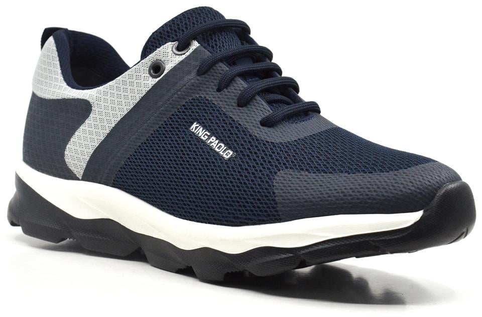 King PaoloKing Paolo D1113 ACTİVİST - LACİVERT - GRİ - ERKEK AYAKKABI,Tekstil Spor Ayakkabı