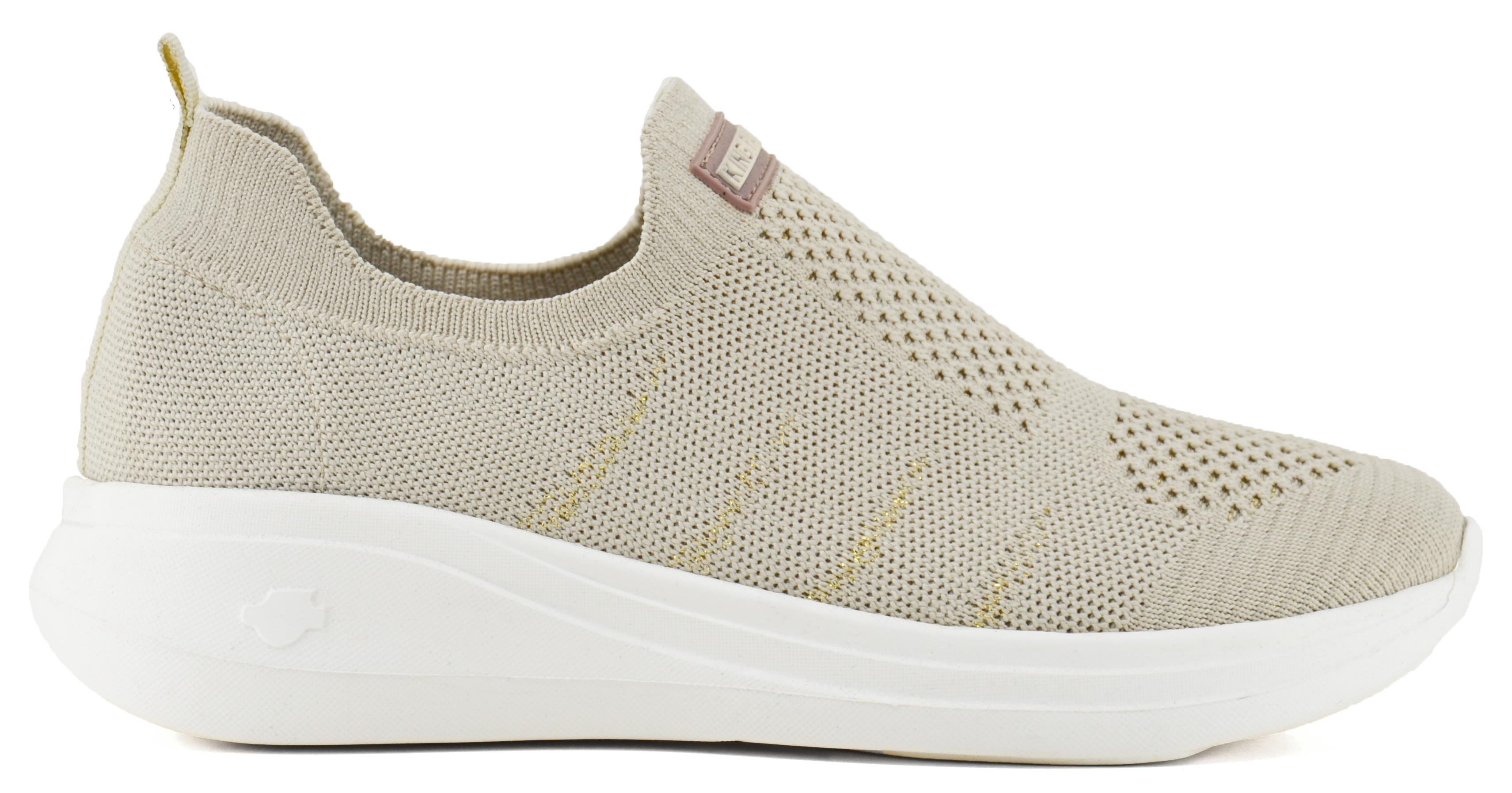 King PaoloKing Paolo D5086 AEREPOL - BEJ - KADIN AYAKKABI,Örgü Yürüyüş Ayakkabısı